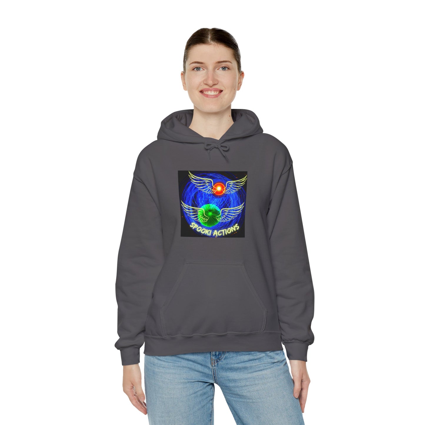 Quantum Entanglement Hoodie - 'Spooky Action at a Distance' Design