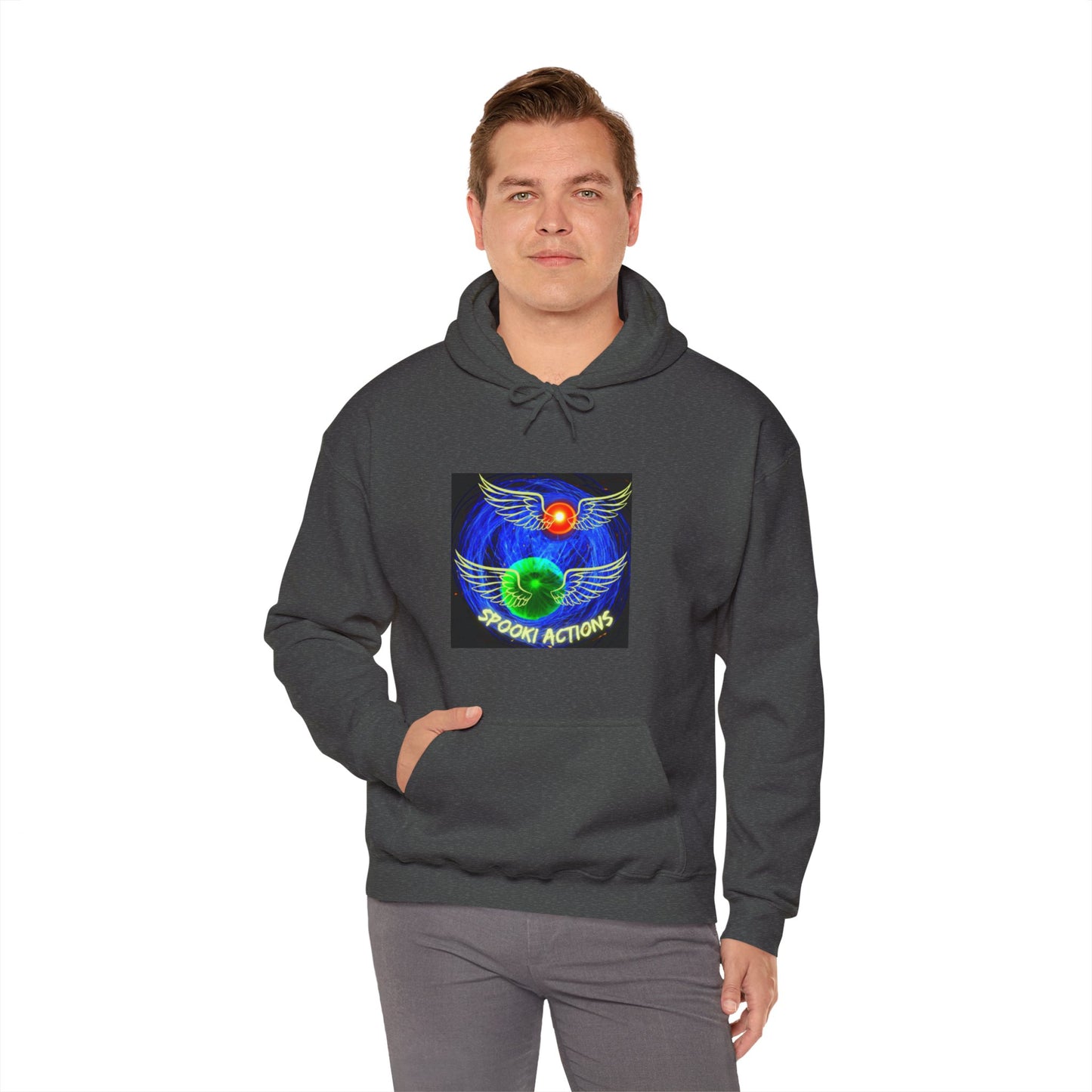 Quantum Entanglement Hoodie - 'Spooky Action at a Distance' Design