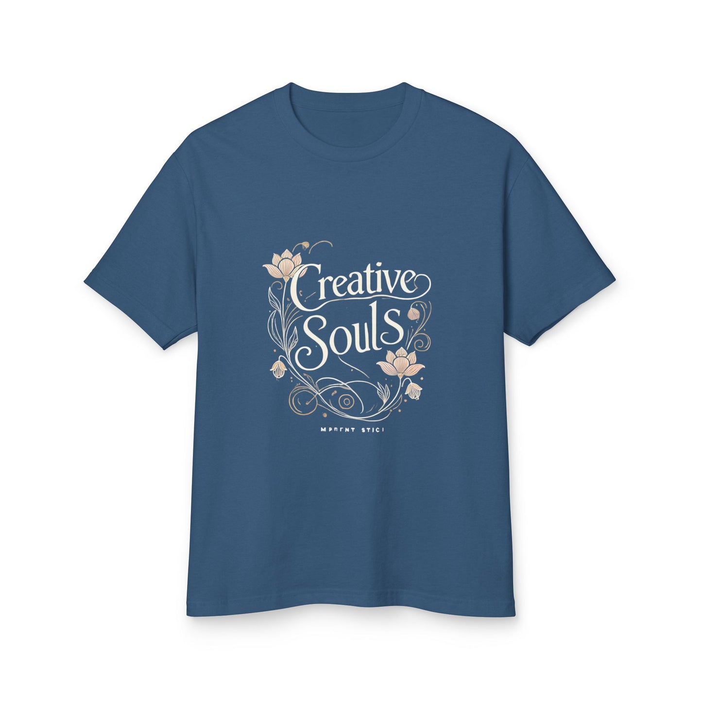 Creative Souls Heavyweight Tee - Unisex Cotton Shirt for Artistic Minds