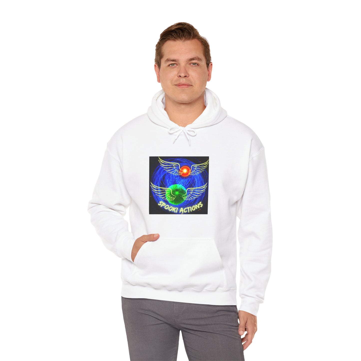 Quantum Entanglement Hoodie - 'Spooky Action at a Distance' Design