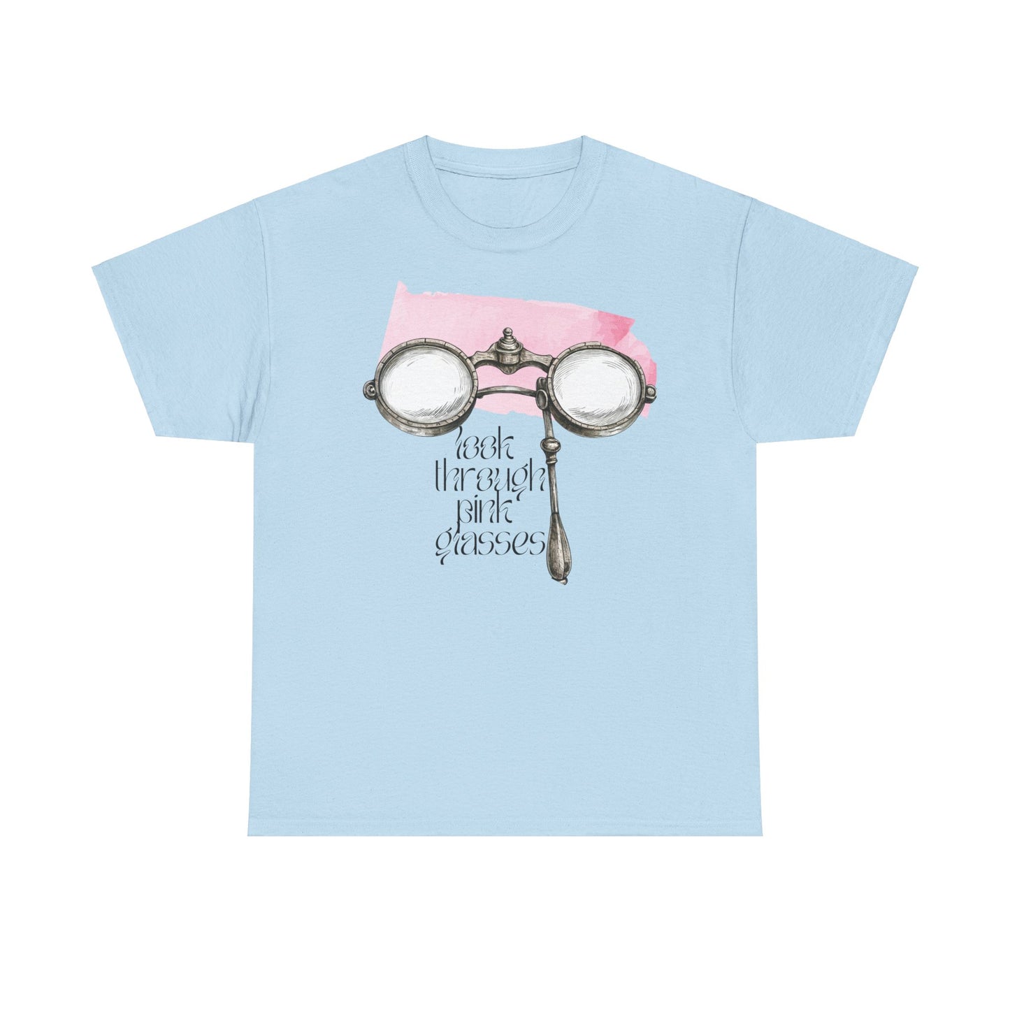 Tee - 'Oilways Looking for the Brite Side of Life' Unisex Heavy Cotton T-Shirt
