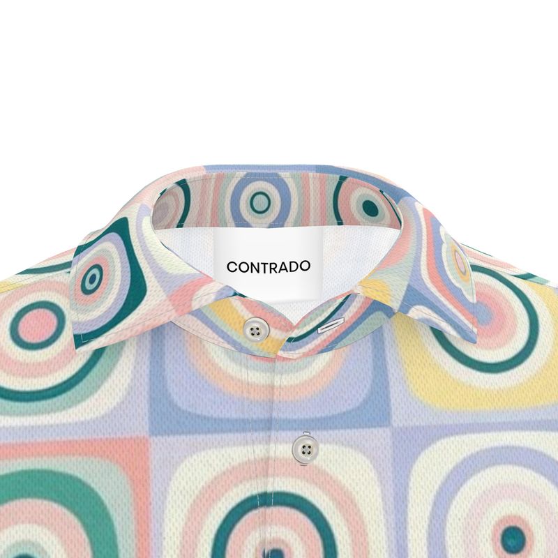 Mens Fractals Polo Shirt
