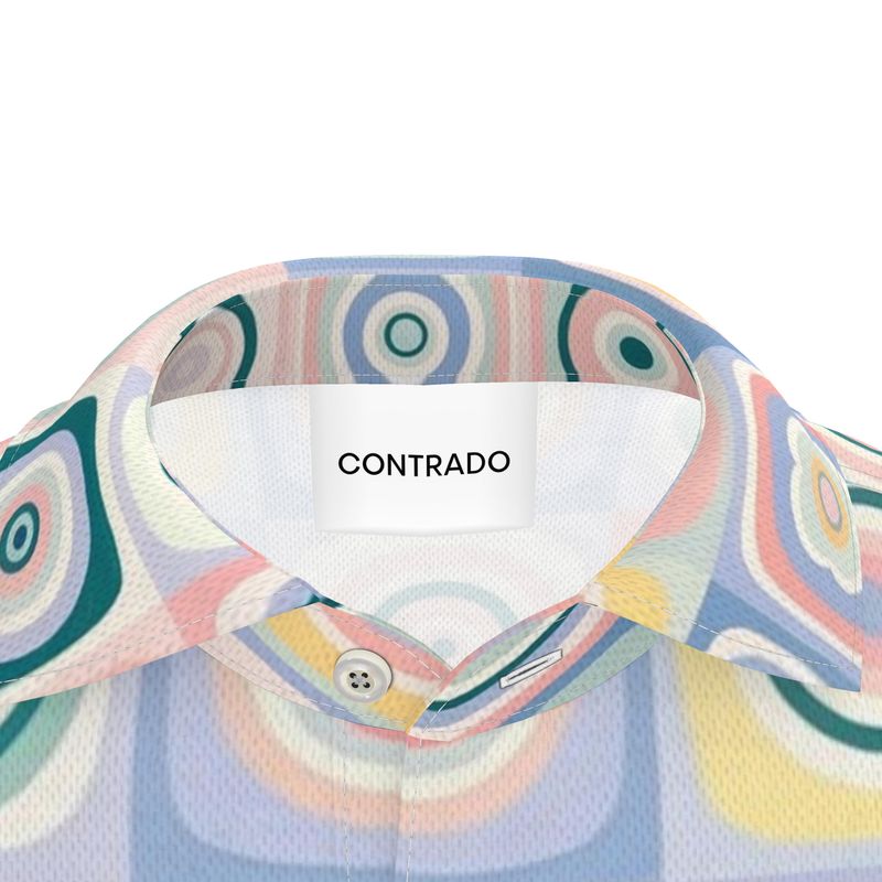 Mens Fractals Polo Shirt
