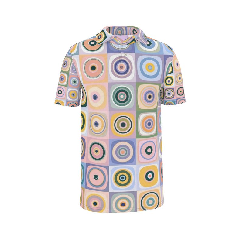 Mens Fractals Polo Shirt