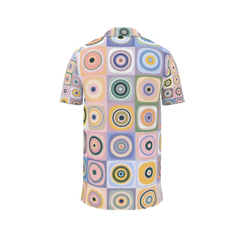 Mens Fractals Polo Shirt