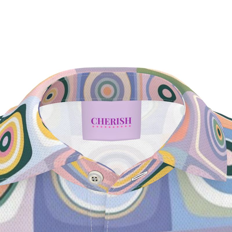 Mens Fractals Polo Shirt
