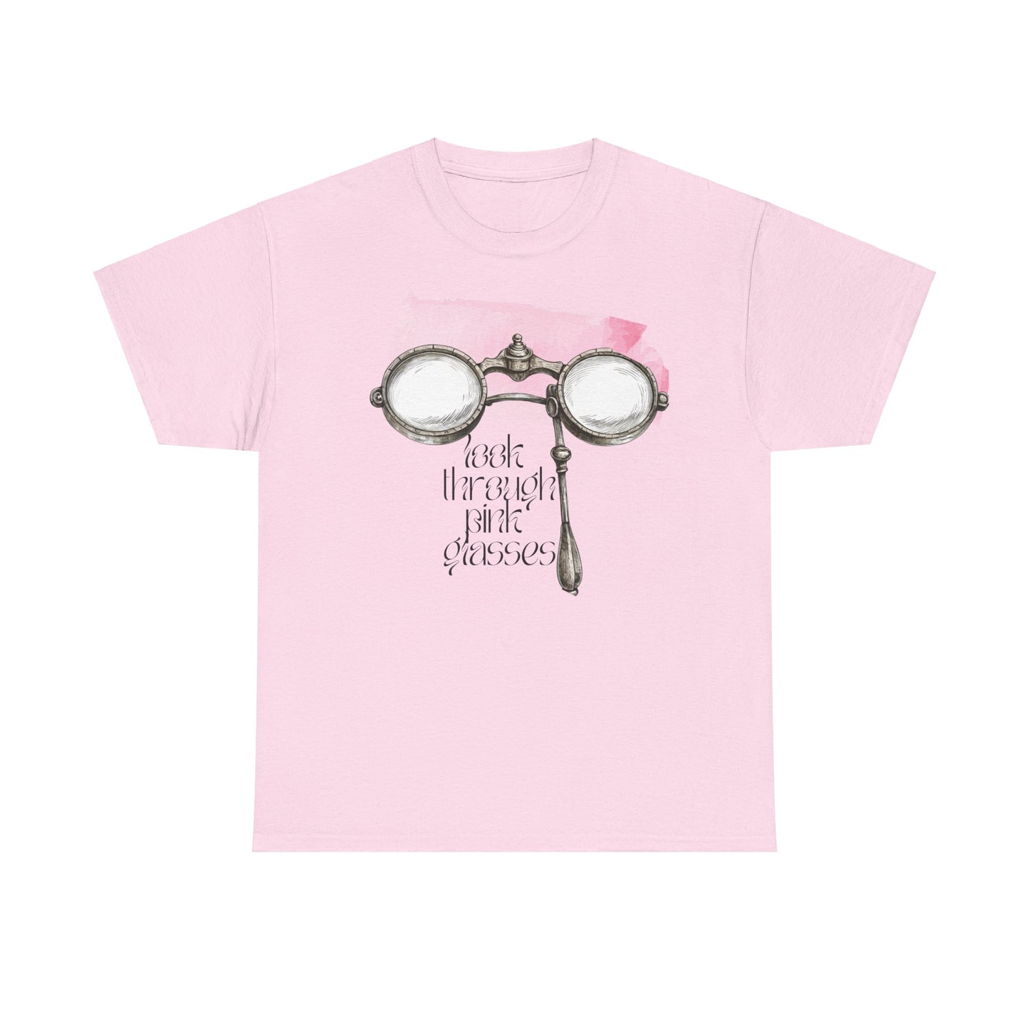 Tee - 'Oilways Looking for the Brite Side of Life' Unisex Heavy Cotton T-Shirt