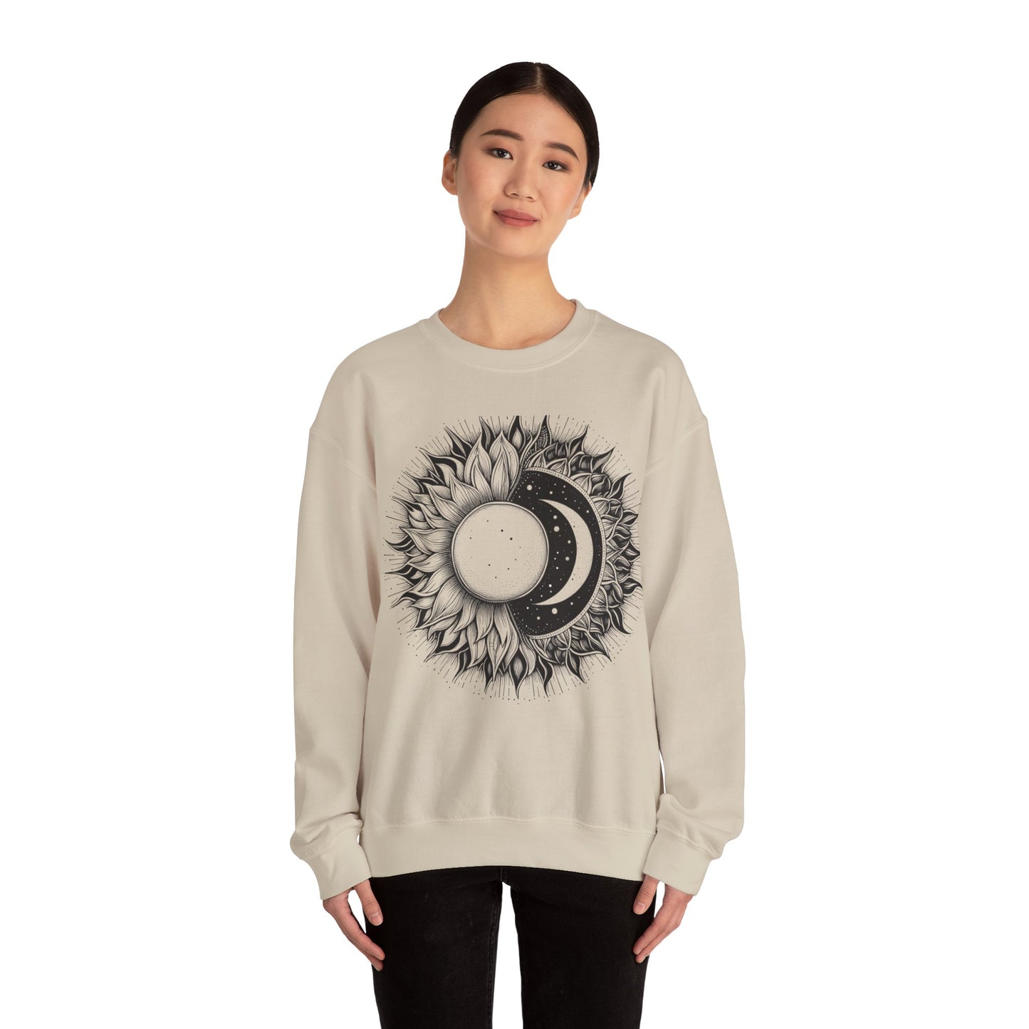 Sweatshirt Fool Moon in Sagittarius Astrology Design