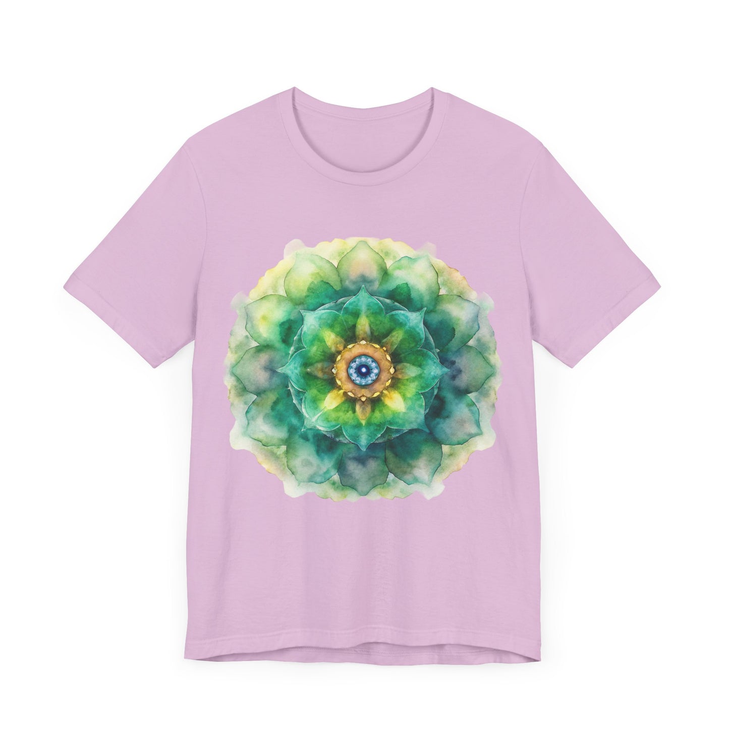 Bohemian Mandala Tee, Unisex Tee for Relaxation, Casual Wear, Gift for Nature Lovers, Festival Shirt, Art-Inspired Apparel