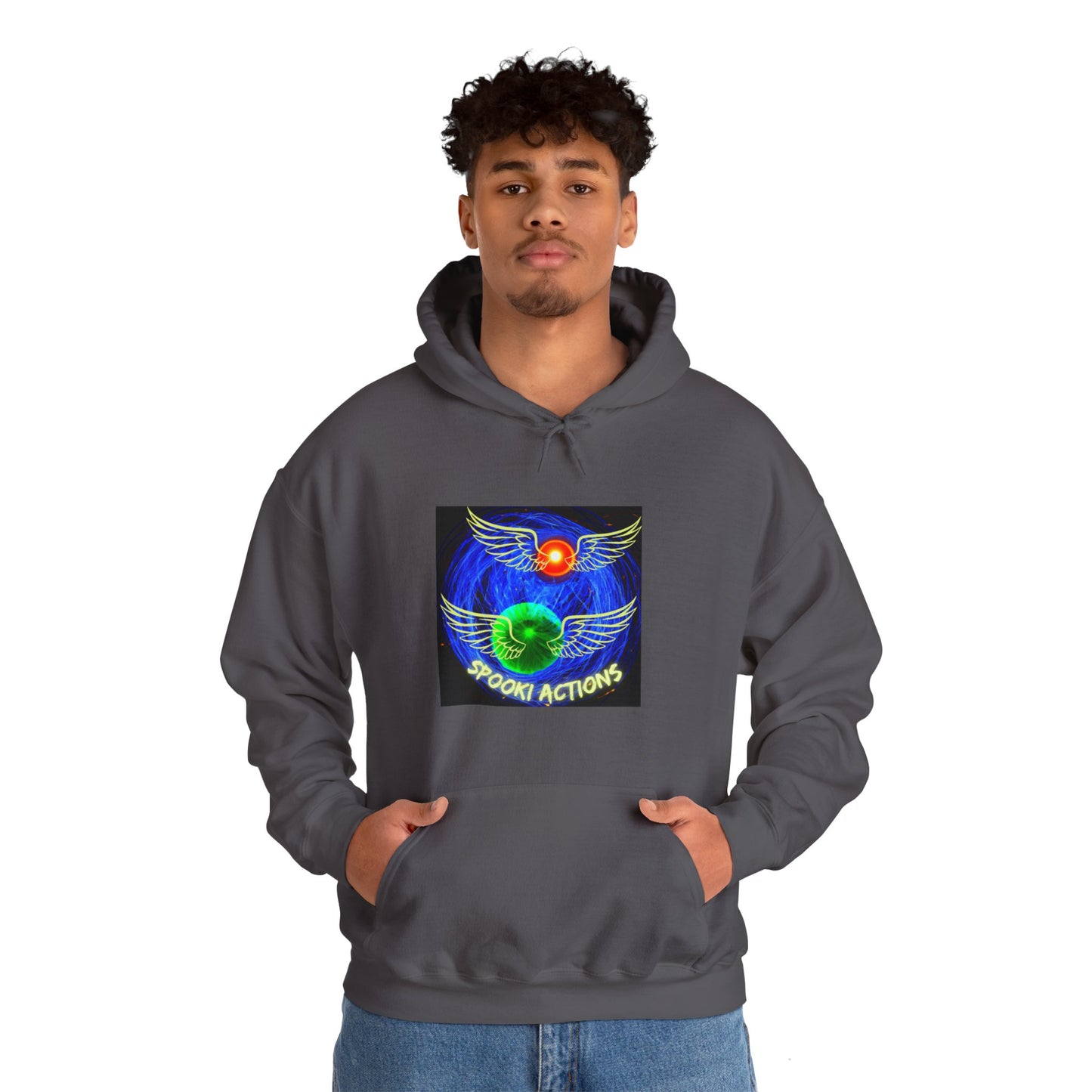Quantum Entanglement Hoodie - 'Spooky Action at a Distance' Design