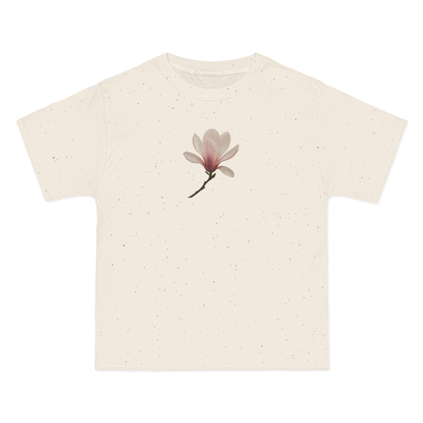 Floral Magnolia Short-Sleeve T-Shirt, Spring Fashion, Casual Wear, Gift for Nature Lovers, Everyday Style, Floral Tee