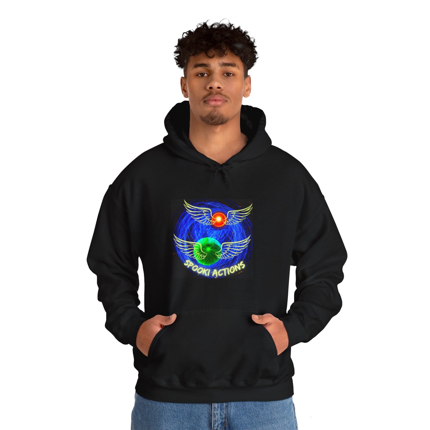 Quantum Entanglement Hoodie - 'Spooky Action at a Distance' Design