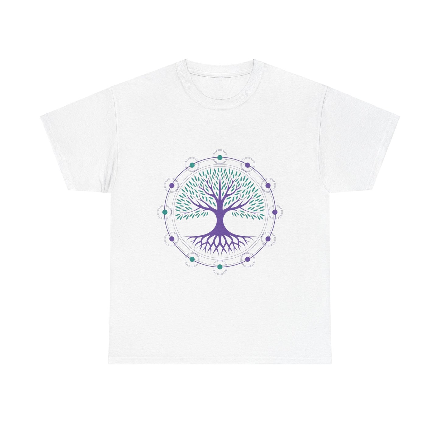 connection between the earth and heaven Unisex Heavy Cotton Tee