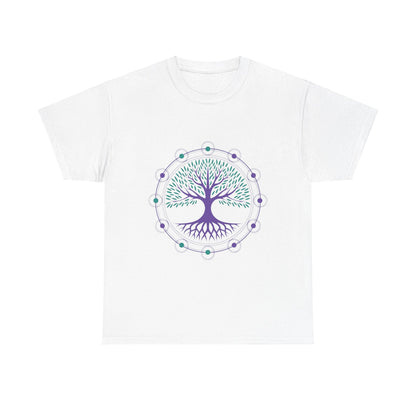 connection between the earth and heaven Unisex Heavy Cotton Tee