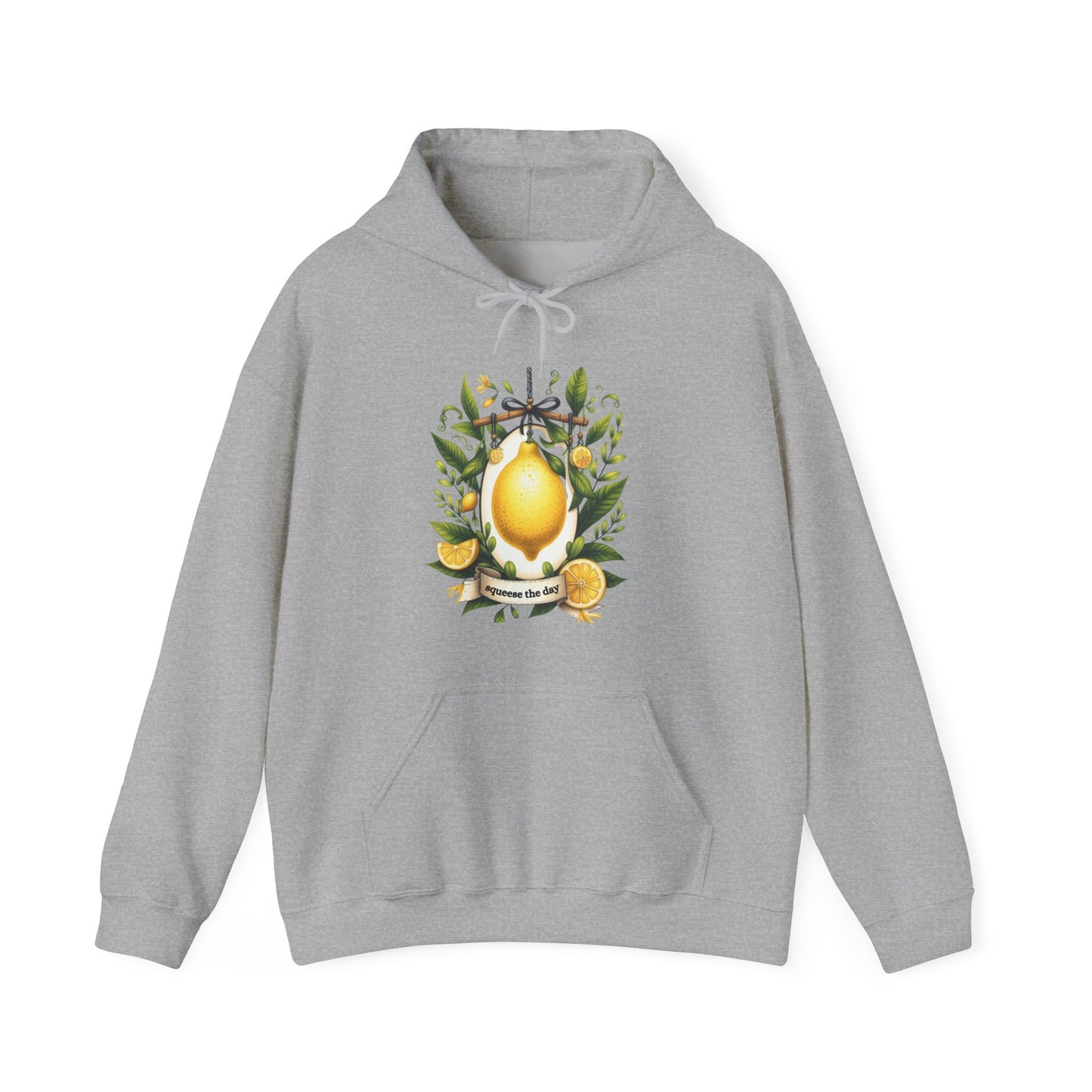 Hooded Sweatshirt - Squeeze the Day, Understanding the Quality of Time