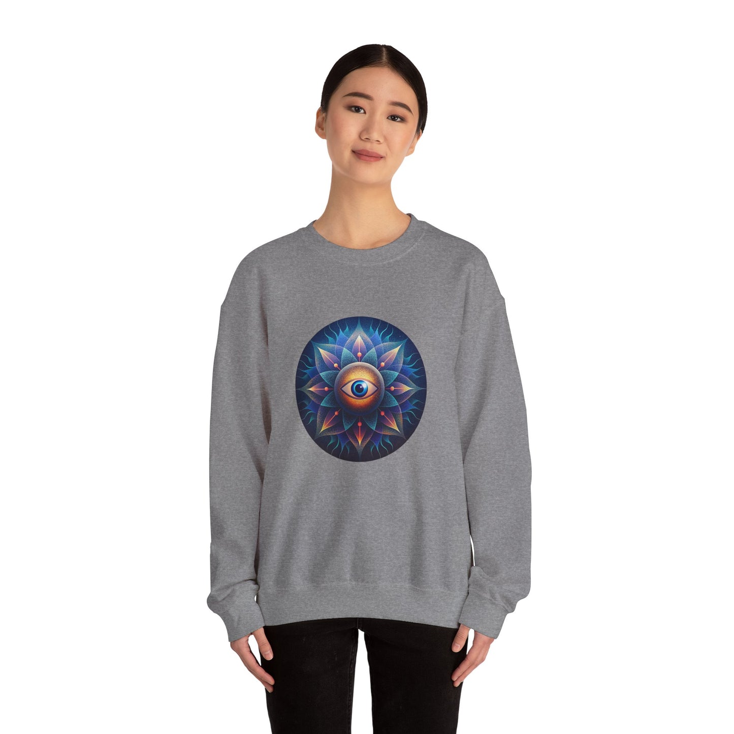 Mindfulness Silent Observer Crewneck Sweatshirt