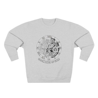 Clockmaker Unisex Sweatshirt with Best Light Times Design
