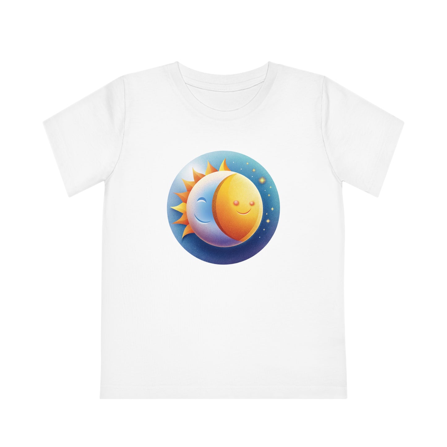 Kids' Creator T-Shirt - Sun and Moon Happiness Design