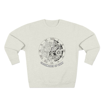 Clockmaker Unisex Sweatshirt with Best Light Times Design