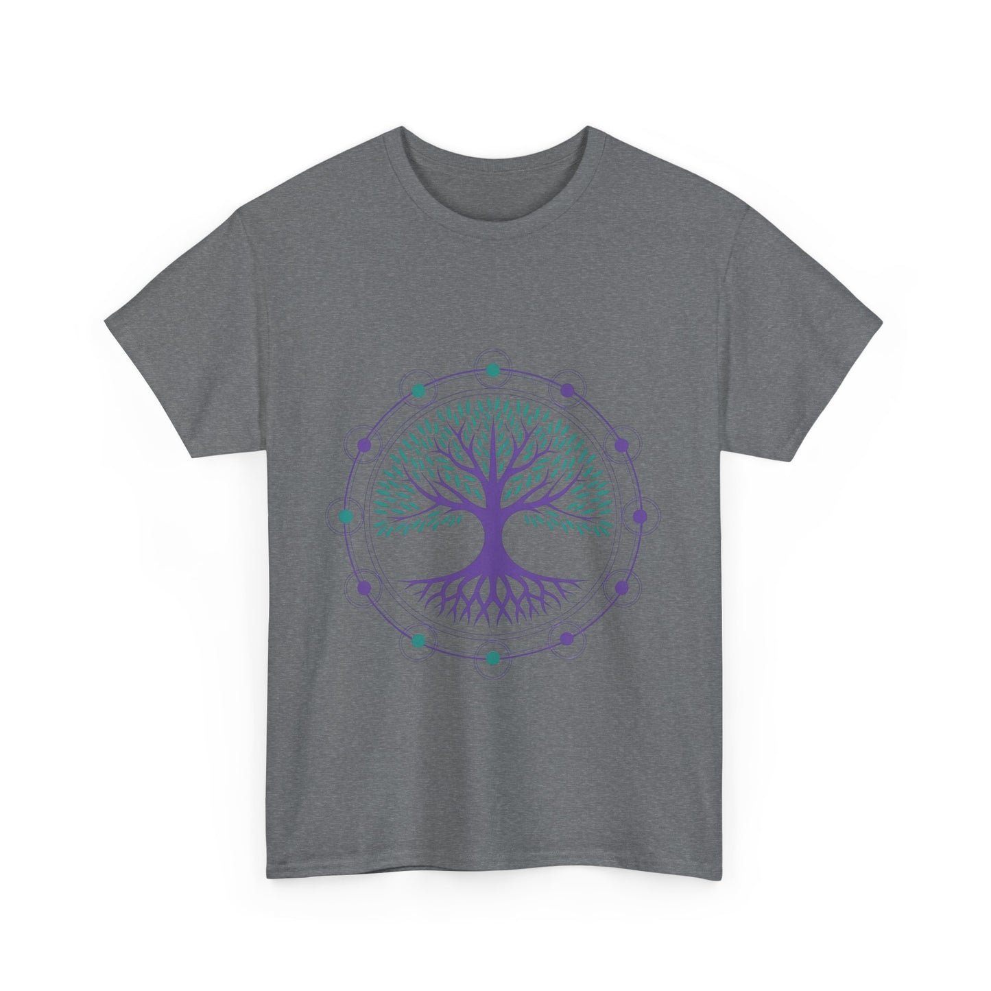 connection between the earth and heaven Unisex Heavy Cotton Tee