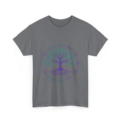 connection between the earth and heaven Unisex Heavy Cotton Tee