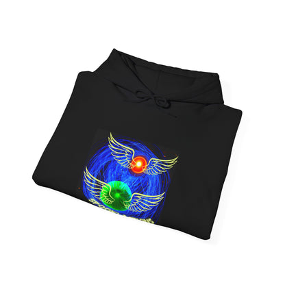 Quantum Entanglement Hoodie - 'Spooky Action at a Distance' Design
