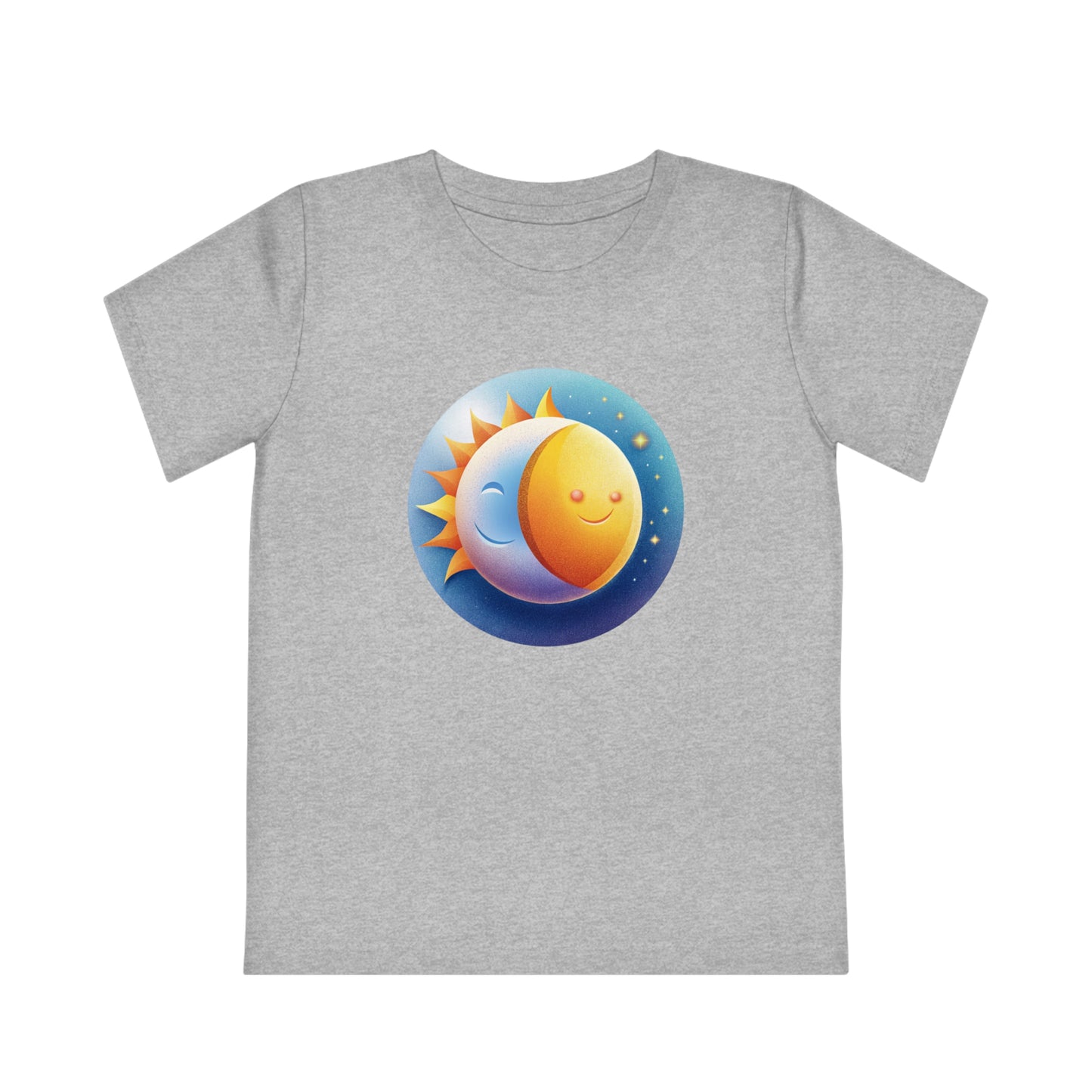 Kids' Creator T-Shirt - Sun and Moon Happiness Design