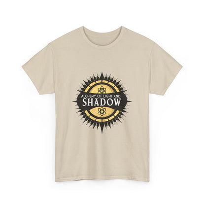 Tee: Alchemy of Light and Shadow Unisex Heavy Cotton Tee