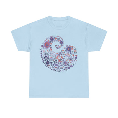 Mindful Unisex Tee - Walking with Harmonious Mind for You and Me