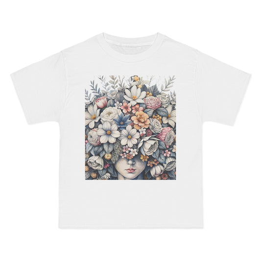 Short-Sleeve T-Shirt - Blooming Hearts Design