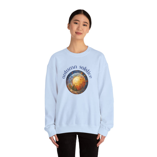 Harvest Wisdom Crewneck Sweatshirt - Transition Vibes