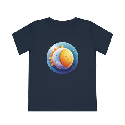 Kids' Creator T-Shirt - Sun and Moon Happiness Design