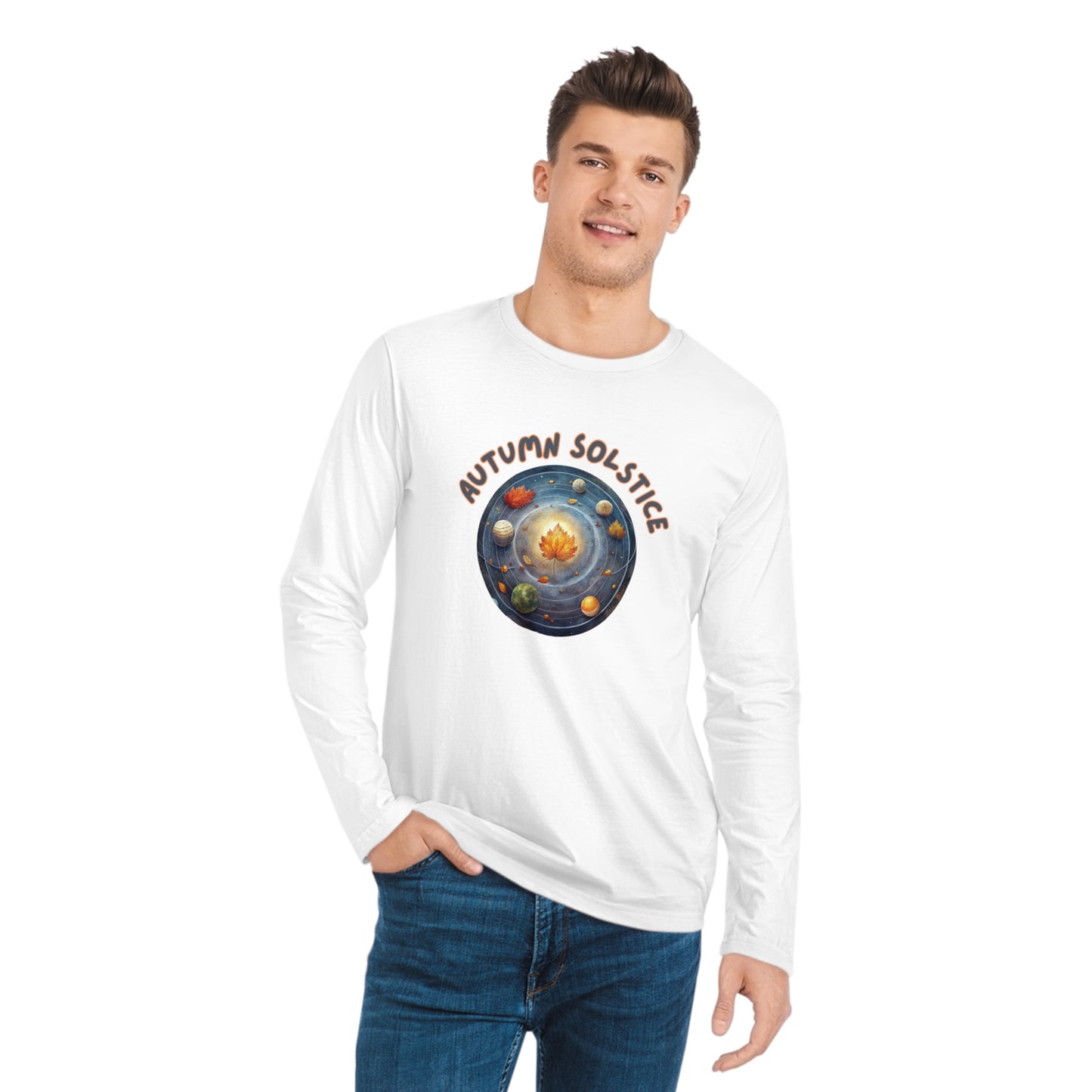 Embrace this moment of transformation -Men's Organic Sparker Long Sleeve Shirt