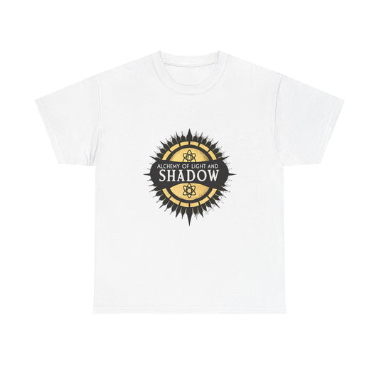Tee: Alchemy of Light and Shadow Unisex Heavy Cotton Tee