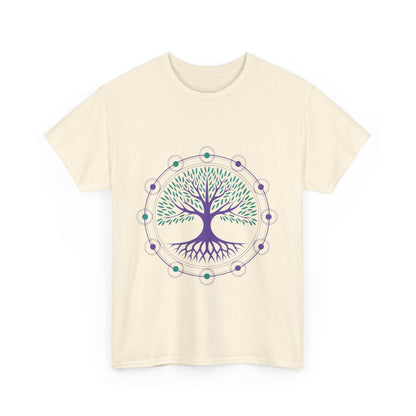 connection between the earth and heaven Unisex Heavy Cotton Tee