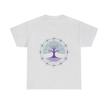 connection between the earth and heaven Unisex Heavy Cotton Tee