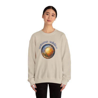 Harvest Wisdom Crewneck Sweatshirt - Transition Vibes