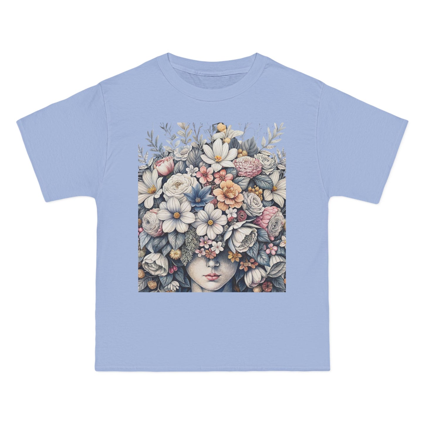 Short-Sleeve T-Shirt - Blooming Hearts Design