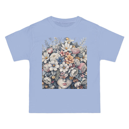 Short-Sleeve T-Shirt - Blooming Hearts Design