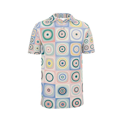 Mens Fractals Polo Shirt