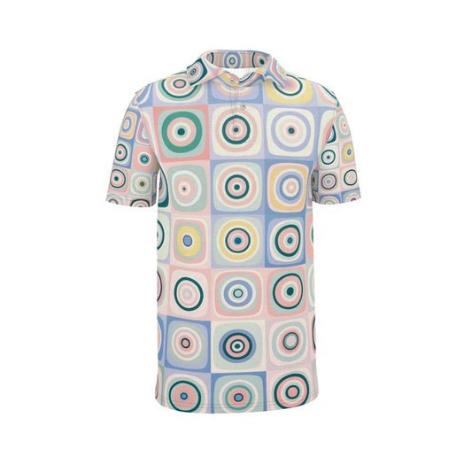 Mens Fractals Polo Shirt