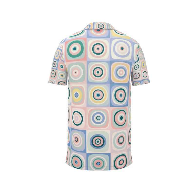 Mens Fractals Polo Shirt