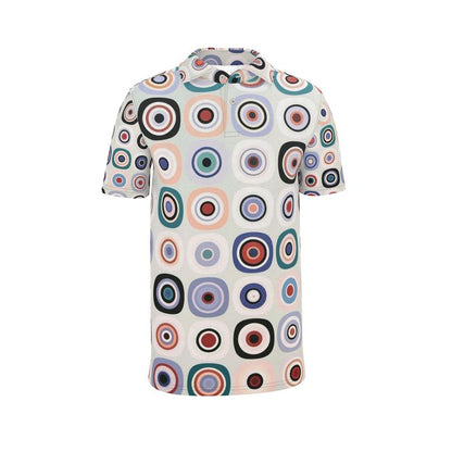 Mens Fractals Polo Shirt