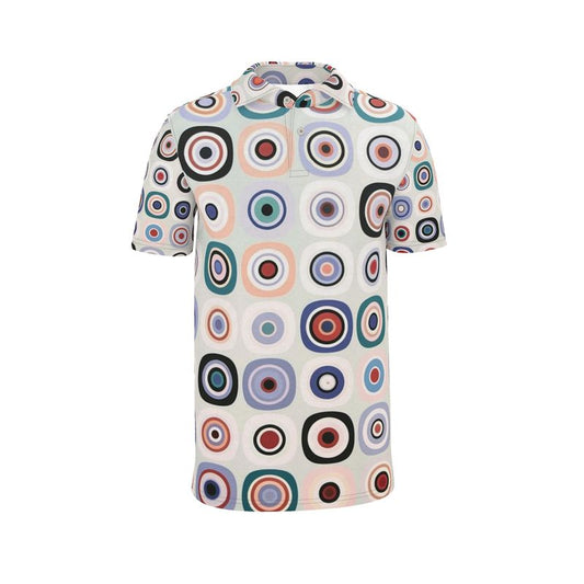 Mens Fractals Polo Shirt