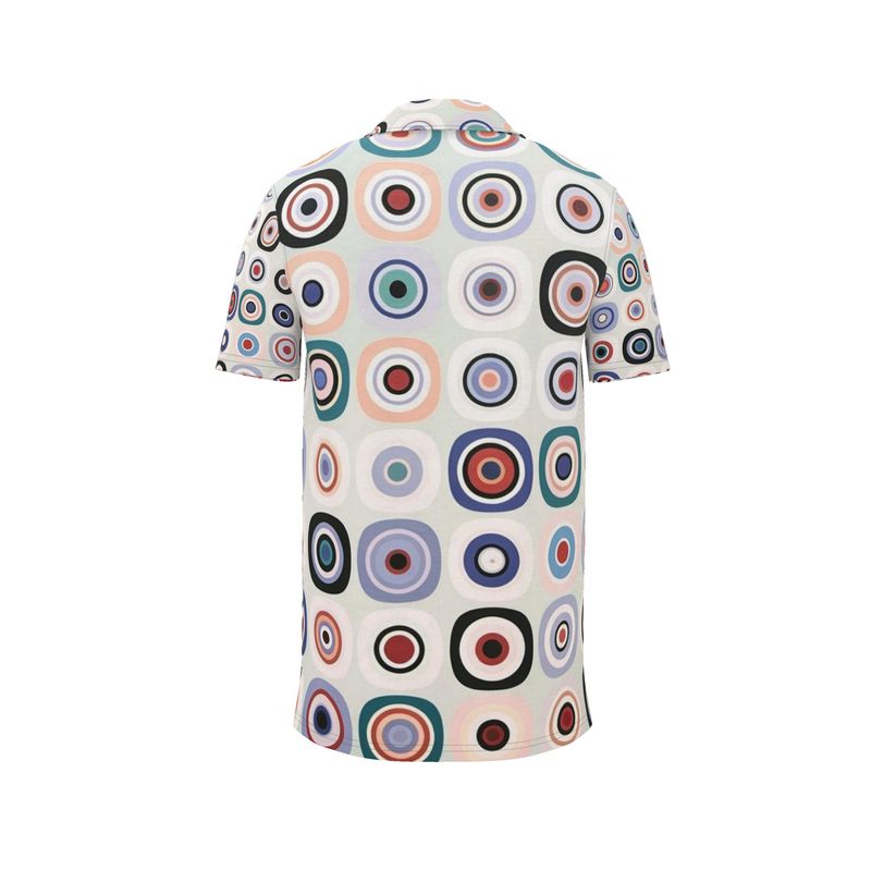Mens Fractals Polo Shirt