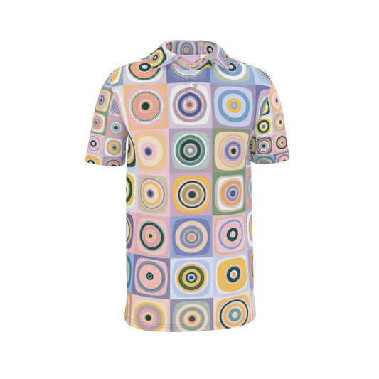 Mens Fractals Polo Shirt