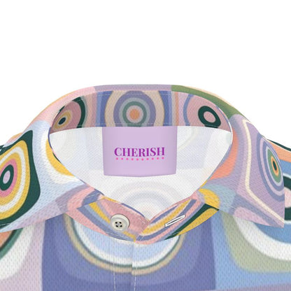 Mens Fractals Polo Shirt
