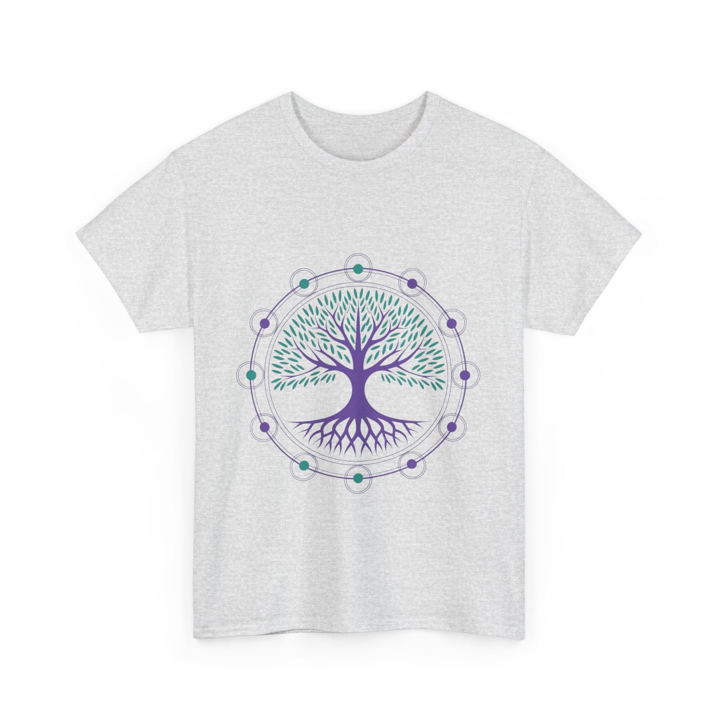 connection between the earth and heaven Unisex Heavy Cotton Tee