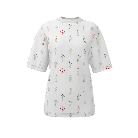 women oversized t-shirt   Wild Meadow