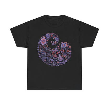 Mindful Unisex Tee - Walking with Harmonious Mind for You and Me